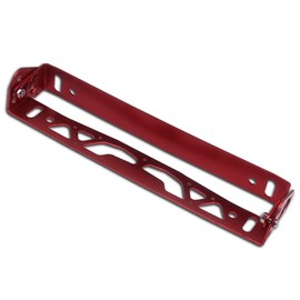VICHE CATT License Plate Frame License Plate Aluminum License Plate Car Angle Adjustment Universal (Red)