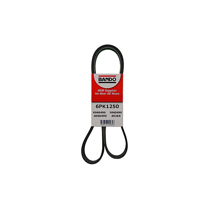 Bando USA 6PK1250 OEM Quality Serpentine Belt