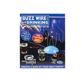 Exciting Buzz Wire Drinking Game - (1 Pc.) - Hilarious & Unforgettable Party Fun - Perfect For Social Gatherings