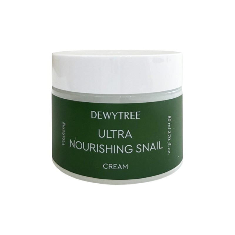 Dewytree Ultra Nourishing Snail Cream 80ml 1 Piece / Circle