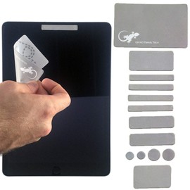 Webcam Covers - Laptop Webcam Cover - Tablet Webcam Covers - Smart TV & for Every Size Webcam on Any Device - Reusable/Multi-use – Protect Your Privacy with Gecko - Gray