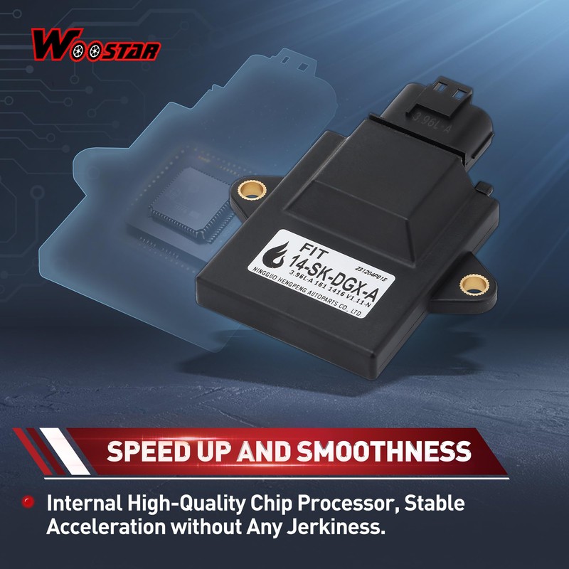 WOOSTAR 18 Pin Motorcycle CDI Unit ECU Ignition Module Replacement