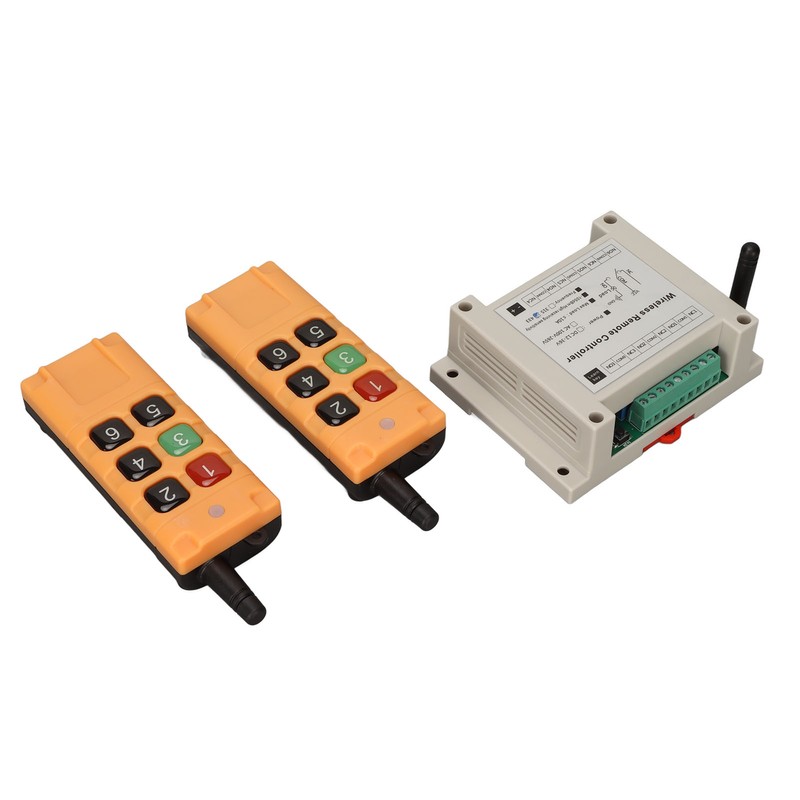 DC12V 6CH Wireless Remote Controller LED Light Switch Relay Radio