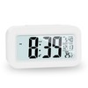 JOPHEK LCD Digital Alarm Clock, Travel Alarm Clock with Temperature