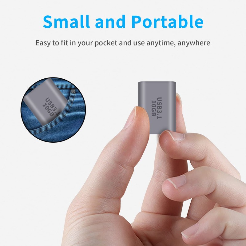 Poyiccot USB to USB A Converter Adapter, USB C (Female)
