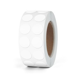 Round Stickers White 13mm Circle Labels with Color Coding Dot Sticker Waterproof Removable Roll of 2000
