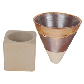 Alipis Japanese Coffee Carafe Pour-Over Dripper Ceramic Filter Ml Heat Preserving Manual Brewing Fashionable Design