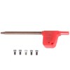 waltyotur 1/4 Inch Indexable Carbide Turning Tool Holder Set Lathe