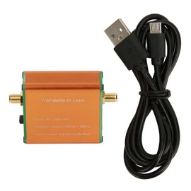 0.1MHz‑6GHz Full Band Low Noise Amplifier Professional 20dB High Gain LNA RF Power Preamplifier Module Shipped Without Battery