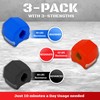 Jawlyne - Jaw Exerciser 3 Pack with 3 Strengths Jawline