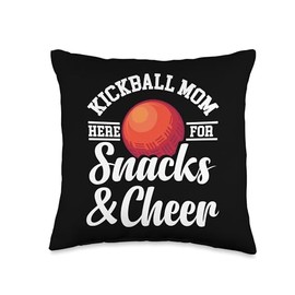 Red Kickball Kickball Bases Kickball Kit Kick Ball Adult Throw Pillow
