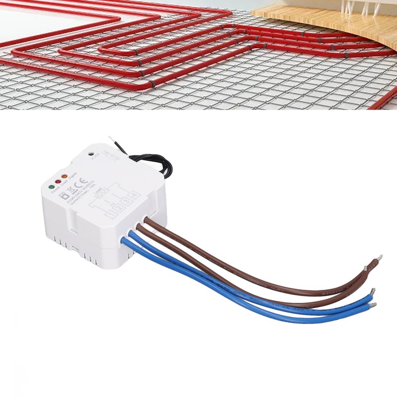 Thermostat Receiver Electric Heating System Signal Receiver AC 90‑240V 16A