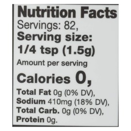 Watkins Organic Garlic Salt Grinder, 4.3 Ounce