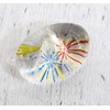 Craftman's House Glass Chopsticks Rest (Fireworks)
