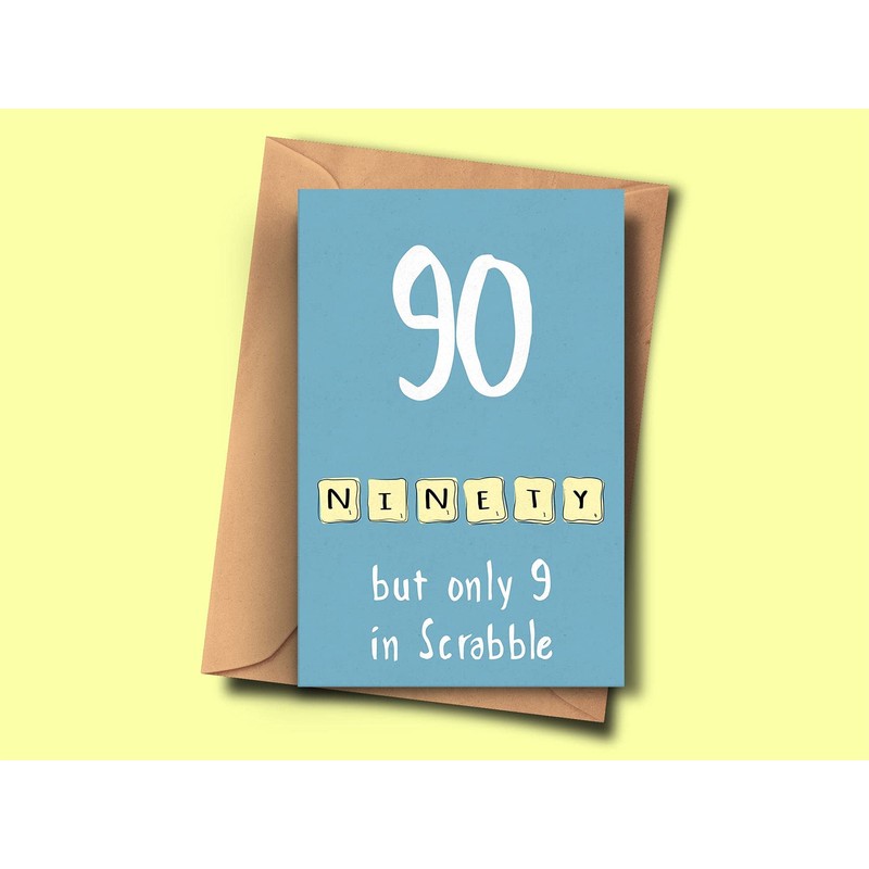 Funny 26th Birthday Card for Him & Her - Blank