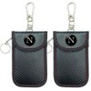 WESTCREEKS Initial Faraday Bags, 2 Pack Car RFID Signal Blocking