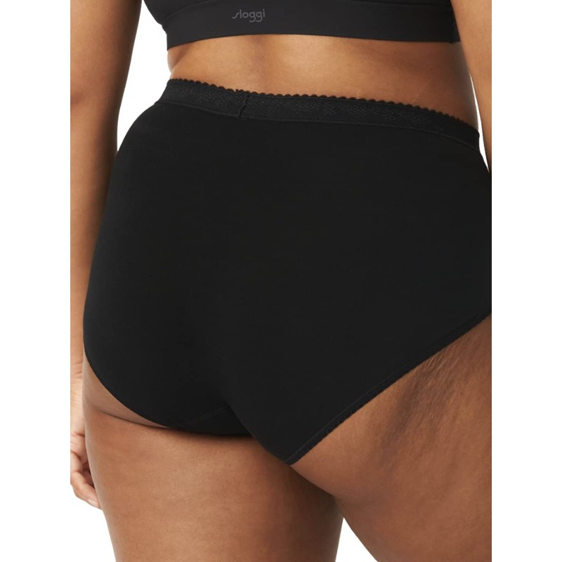 Sloggi Women's Control Maxi Brief Black, 10