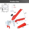 Tile Leveling System 1/8: 1000pcs Tile Spacers Leveling System Tile