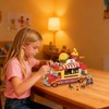 Friends Burger Truck Building Set, Creative Fast Food Truck Playset