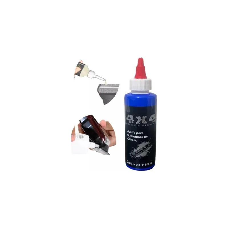Aceite Lubricante 4x4 Para Maquinas Cortadoras De Cabello