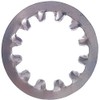 1/4" Internal Tooth Lock Washers, Stainless Steel 410, Plain Finish,