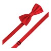 Ladeheid Men's Narrow bow tie M 12 cm x 6