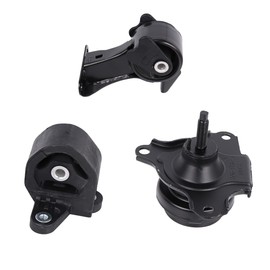 3Pcs Engine Motor Mount Compatible with Honda Civic L4 1.3L 2003 2004 2005 Transmission Mount Set, Replace A4503 A6588 A4511