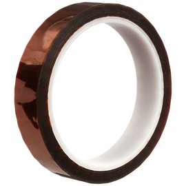 TapeCase 1 mil Polyimide Tape with Silicone Adhesive 1/4'' x 5yds (1 Roll)