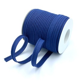 Craft Cult Small 9mm Wide Piping Bias Binding Piped Trim - 25 Metre Roll (48 - Navy Blue)