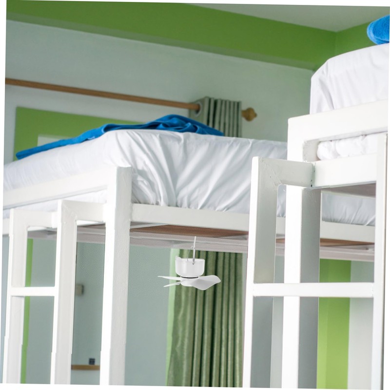 Outanaya Compact Hanging Fan with USB Plug High Wind Power