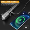 Garberiel 2000000LMS Zoom Rechargeable LED Flashlight Tactical Powerful 20W Torch