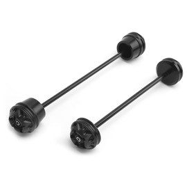 Aramox Front Wheel Rear Fork Axle Sliders Fall Protection Wheel Fork Protector Compatible with MT07 FZ07 XSR700