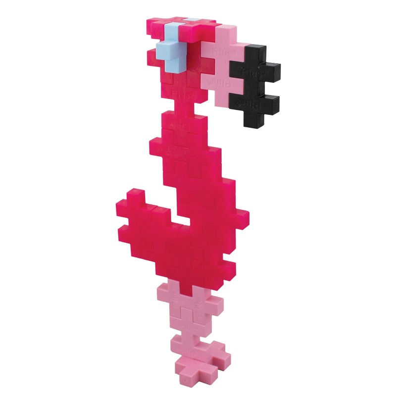 Plus Plus Flamingo Building Blocks STEM Toy for Creative Play