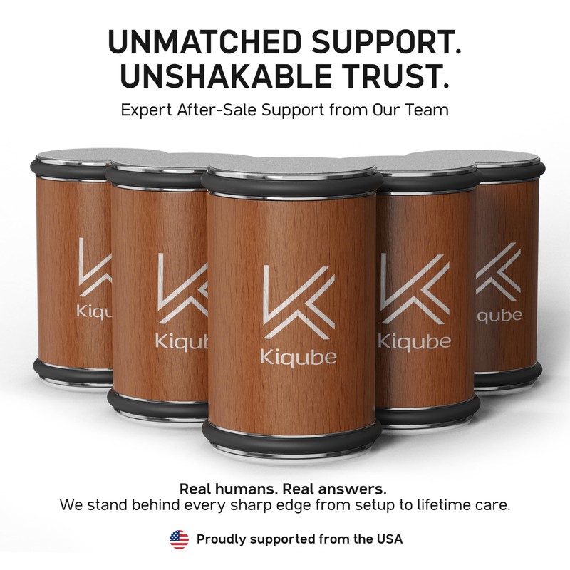 Kiqube Rolling Knife Sharpener Kit with Diamond Discs – Precision