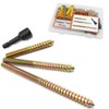Matrelt 29 Pack 1/4-20" Hanger Bolts 3Sizes 2-4 Inch Include1