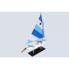 LK Wooden SUNFISH Model Sailboat Decoration 16"-12
