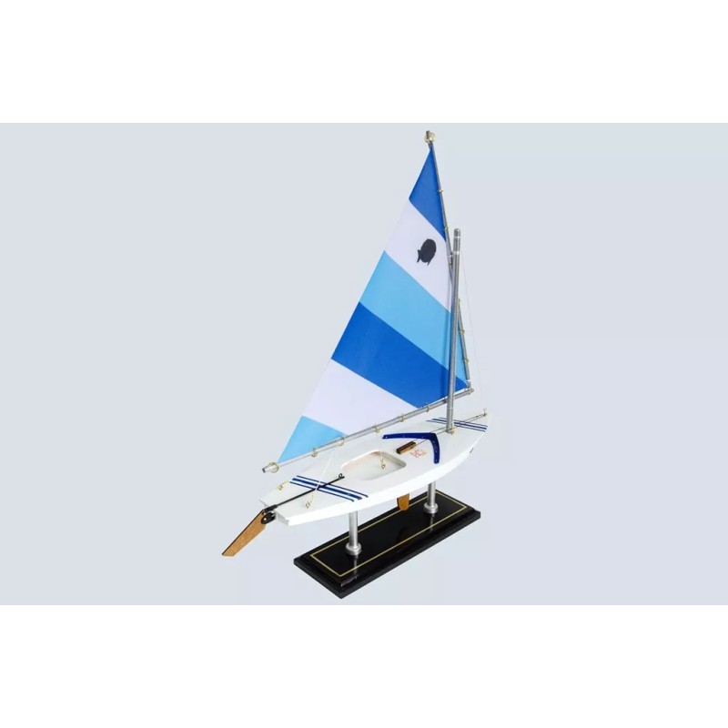 LK Wooden SUNFISH Model Sailboat Decoration 16"-12