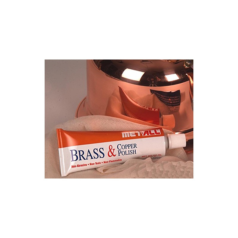 Met-All - Brass/Copper Polish - 2.5 Ounce | BC-2