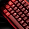 PBT Keycaps Set 164Keys Cherry Profile Red Black Keycaps 60%