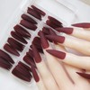 LoveOurHome 100pc Stiletto Press on Nails Long Fake Nails Matte