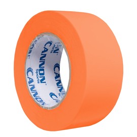 Cannon Sports Floor Marking Tape for Gymnastics, Grappling, Wrestling and Fitness Training (2 inch, Orange)