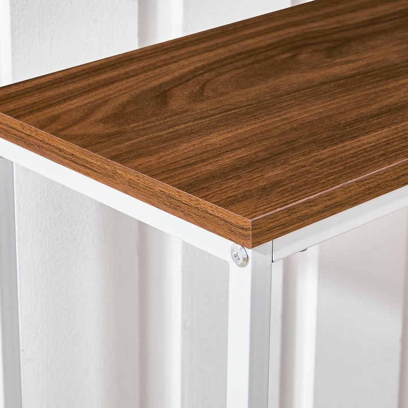 HOOBRO Narrow Console Table, 29.5" Small Entryway Table, Thin Sofa