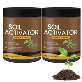 2PCS Soil Activator, Soil Activator for Plants, Organic SoilActivators and Fertilizers, for Most Plants Promotes Nutrient Absorption and Root Development