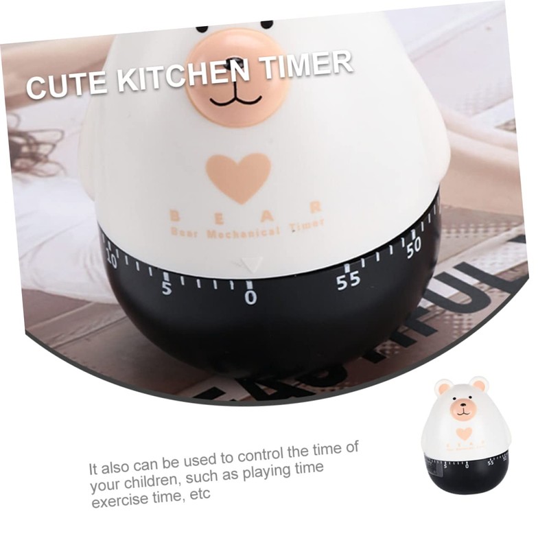 LIFKOME Mechanical Timer Egg Timer for Boiling Eggs Mini Cartoon
