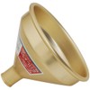 Safety 3 Wide Mouth Funnel, Diameter: Approx. 5.9 inches (15