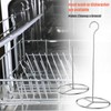 6 Pieces Stainless Steel Vertical Skewer Set, (2x15''Skewers,2x9‘’Spikes& 2x6.25‘’Bases), Multifuntion