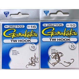 Gamakatsu  TW Trout Worm Hook  CHOOSE SIZE QTY. FREE SHIP  - 16