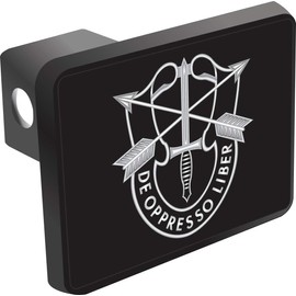 U.S. Army Special Forces Group Unit Crest Trailer Hitch Cover
