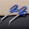 Long-handle bandage scissors, toenail nail bandage cutter, nippers, scissors DD-11780 / 긴 손잡이 붕대가위 발톱 네일 붕대 커터 니퍼 가위 DD-11780