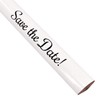 KATINGA 25 x Save The Date Mini Pencils White for